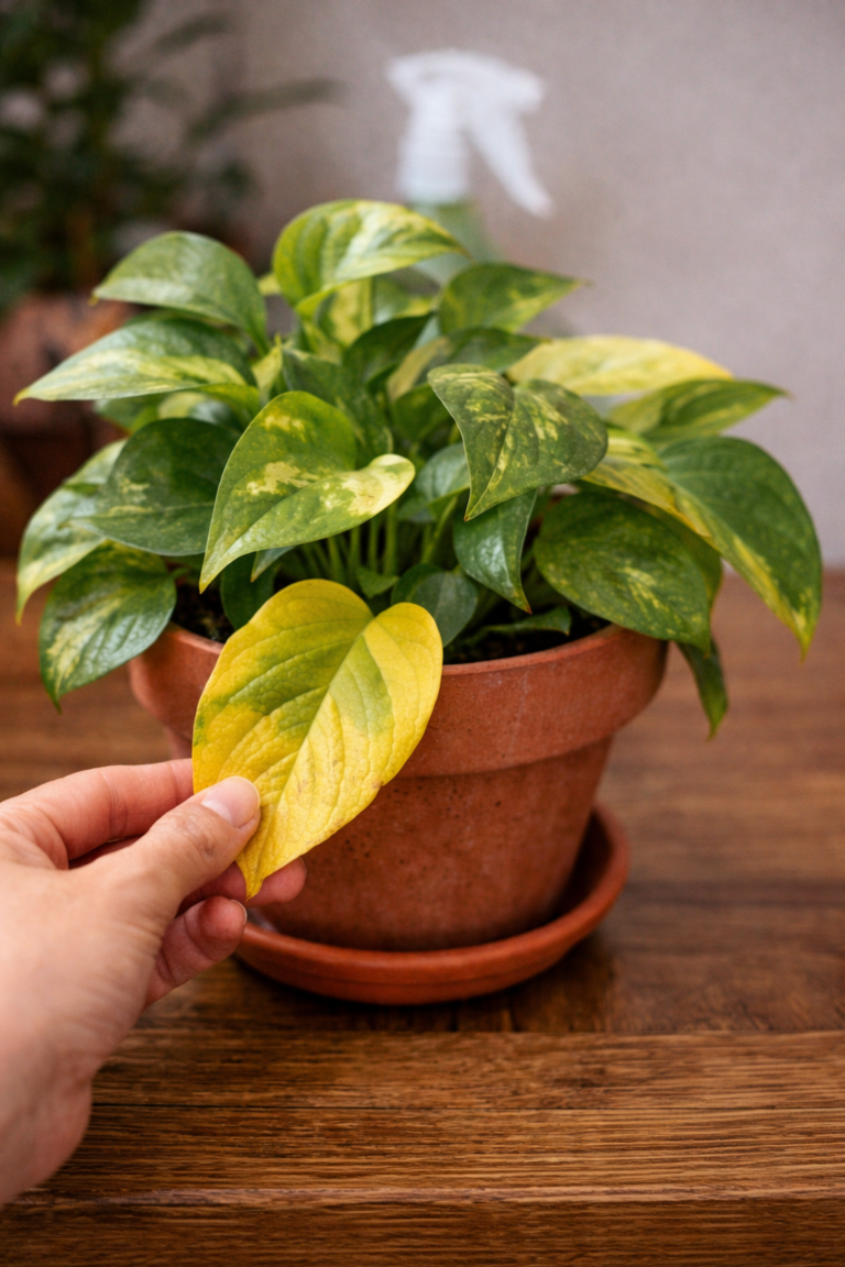 Why Are My Plant Leaves Turning Yellow? (Causes + Fixes)